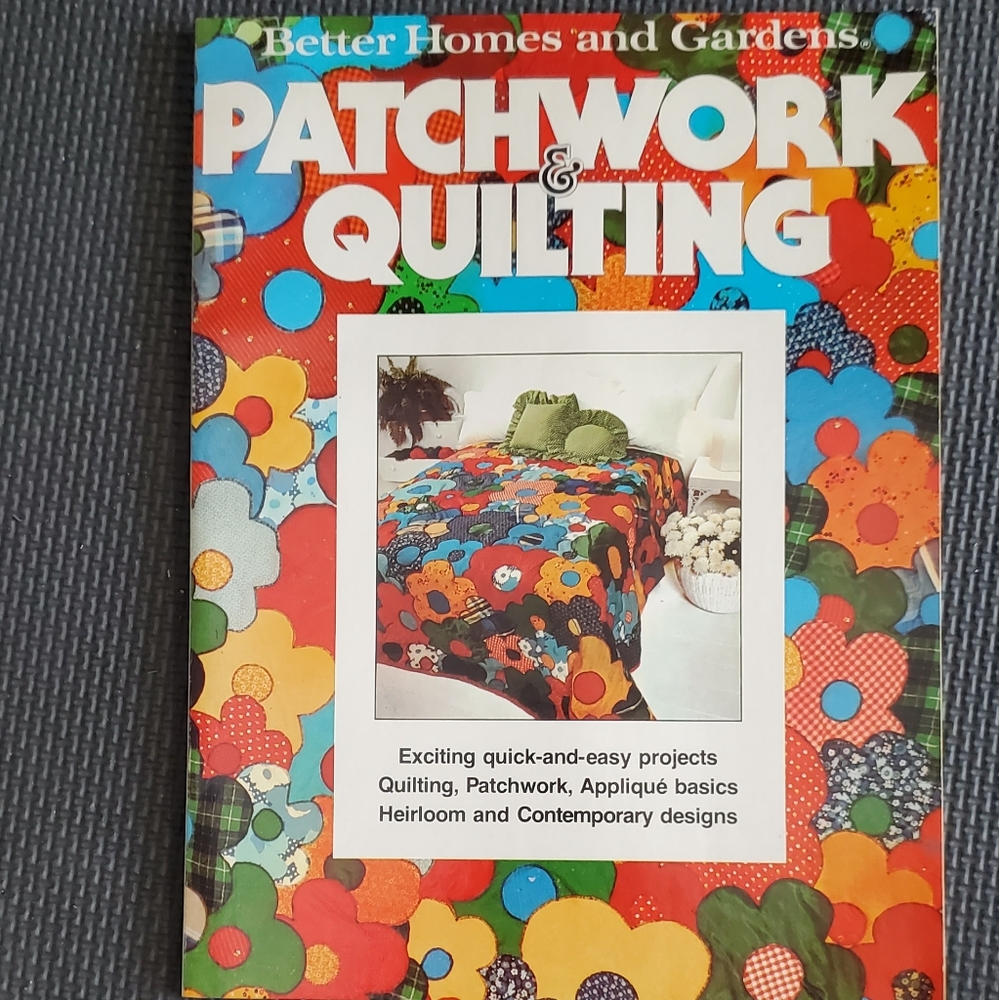 Vintage Better Homes & Gardens Patchwork & Quilting 1977